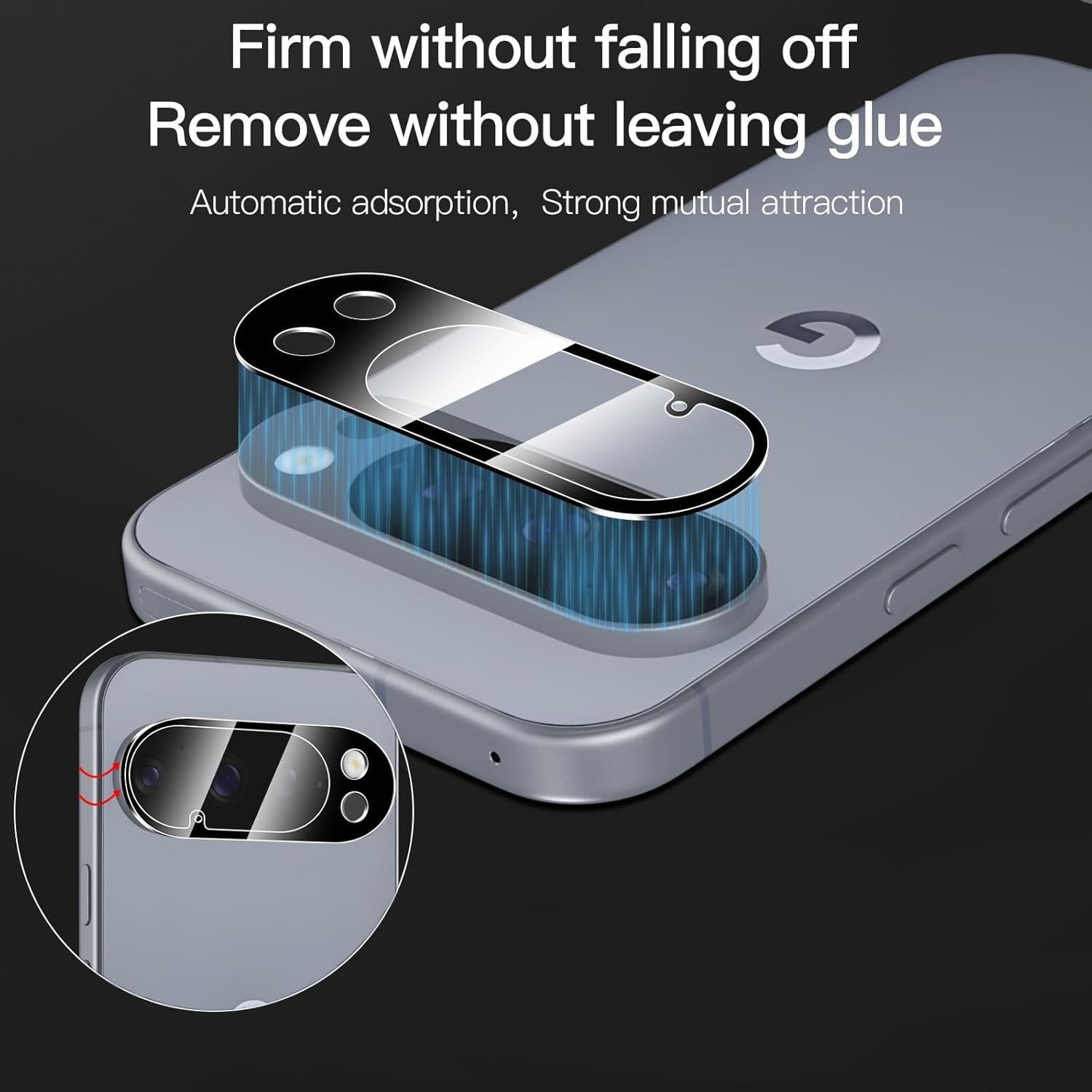 3 Pack for Google Pixel 10 Pro Screen Protector + [3 Pack] Pixel 10 Pro Camer...