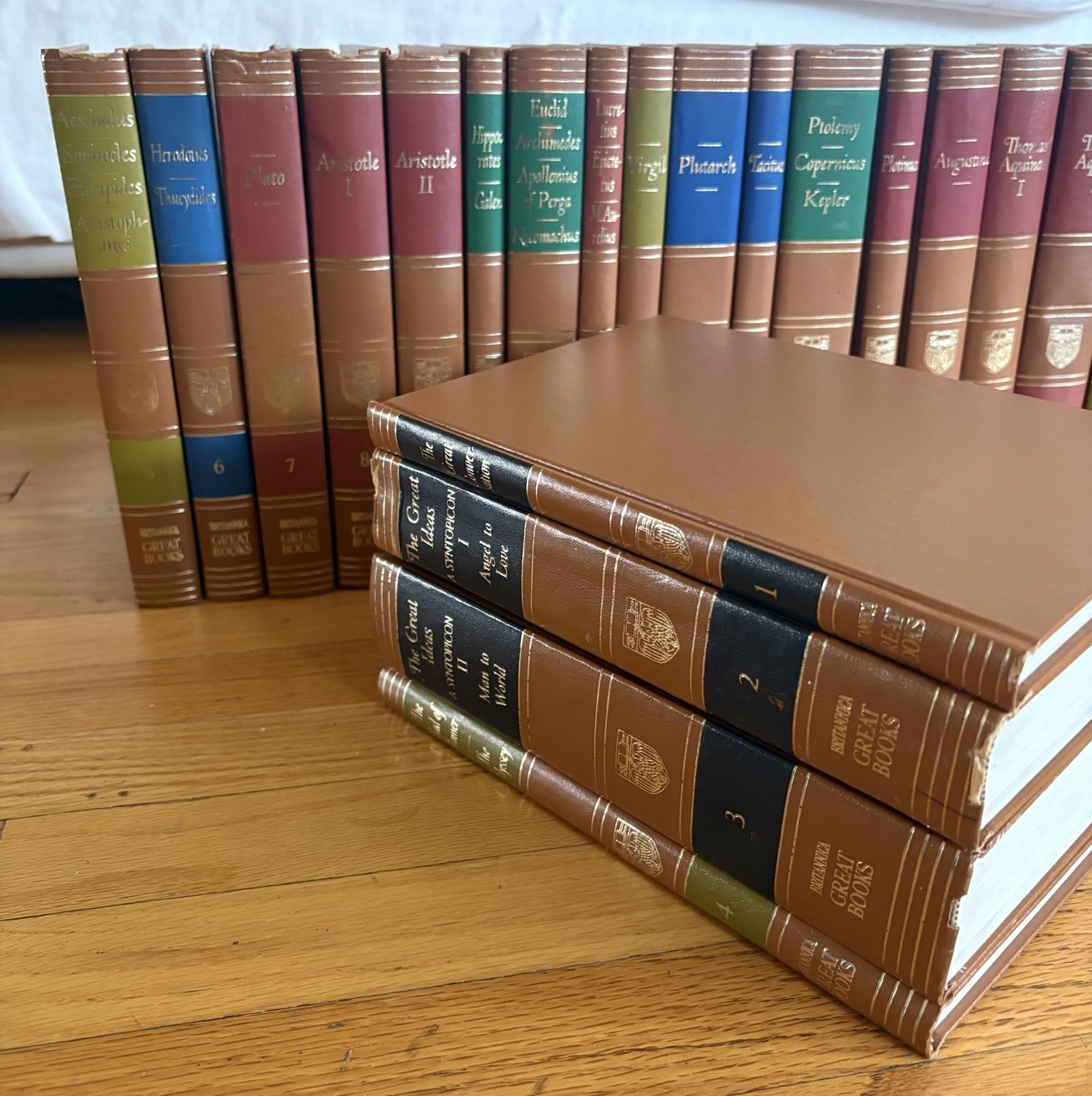 Encyclopedia Britannica Great Books Of Western World Complete Set 1-54 1st Print