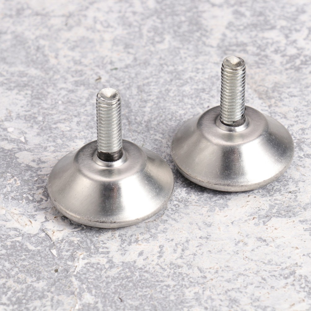20 Pcs Cabinet Floor Levelers Adjustable Support Feet Furniture Foot Pads