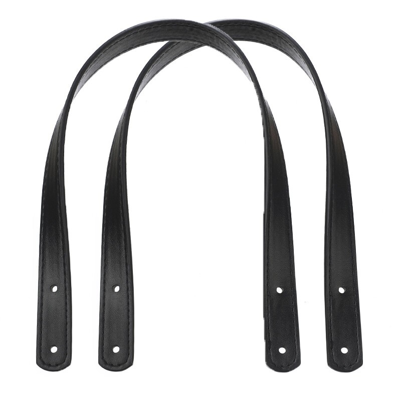 2Pcs Bag Strap PU Leather Detachable Handbag Handle Shoulder Belt Replacement
