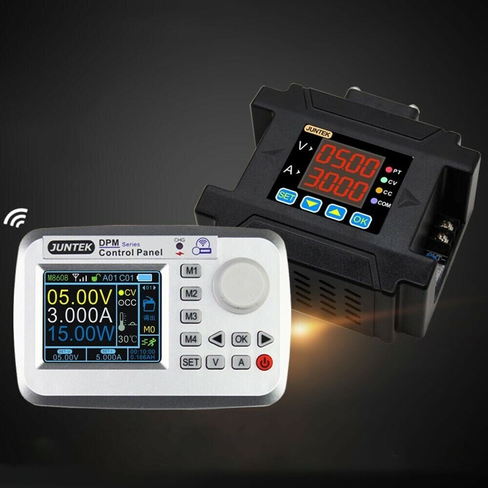 JUNTEK DPM8600 Constant Voltage Current DC-DC Step-down Power Supply w RF Remote
