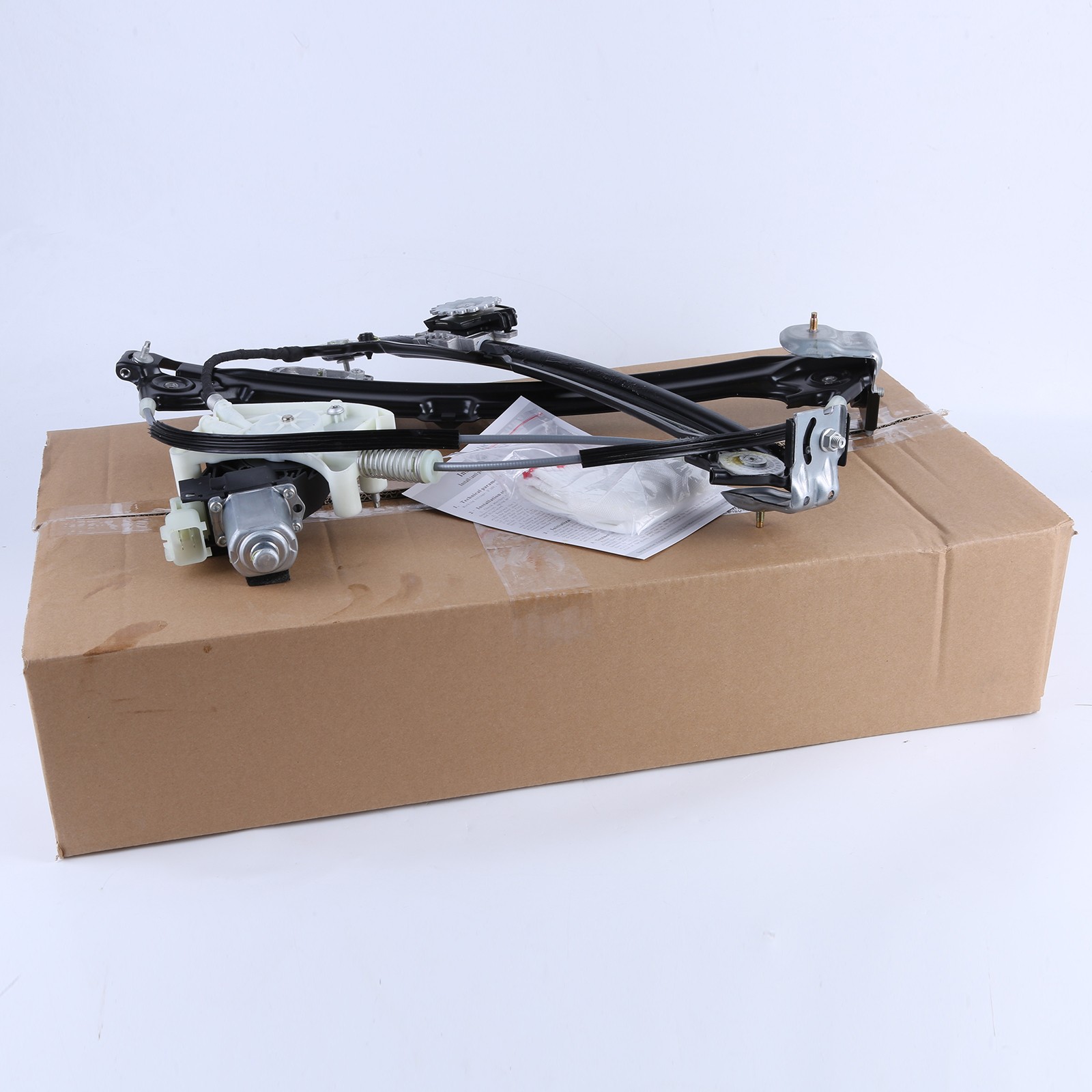 FOR 14-22 MASERATI QUATTROPORTE M156 FRONT DRIVER SIDE WINDOW REGULATOR W/MOTOR
