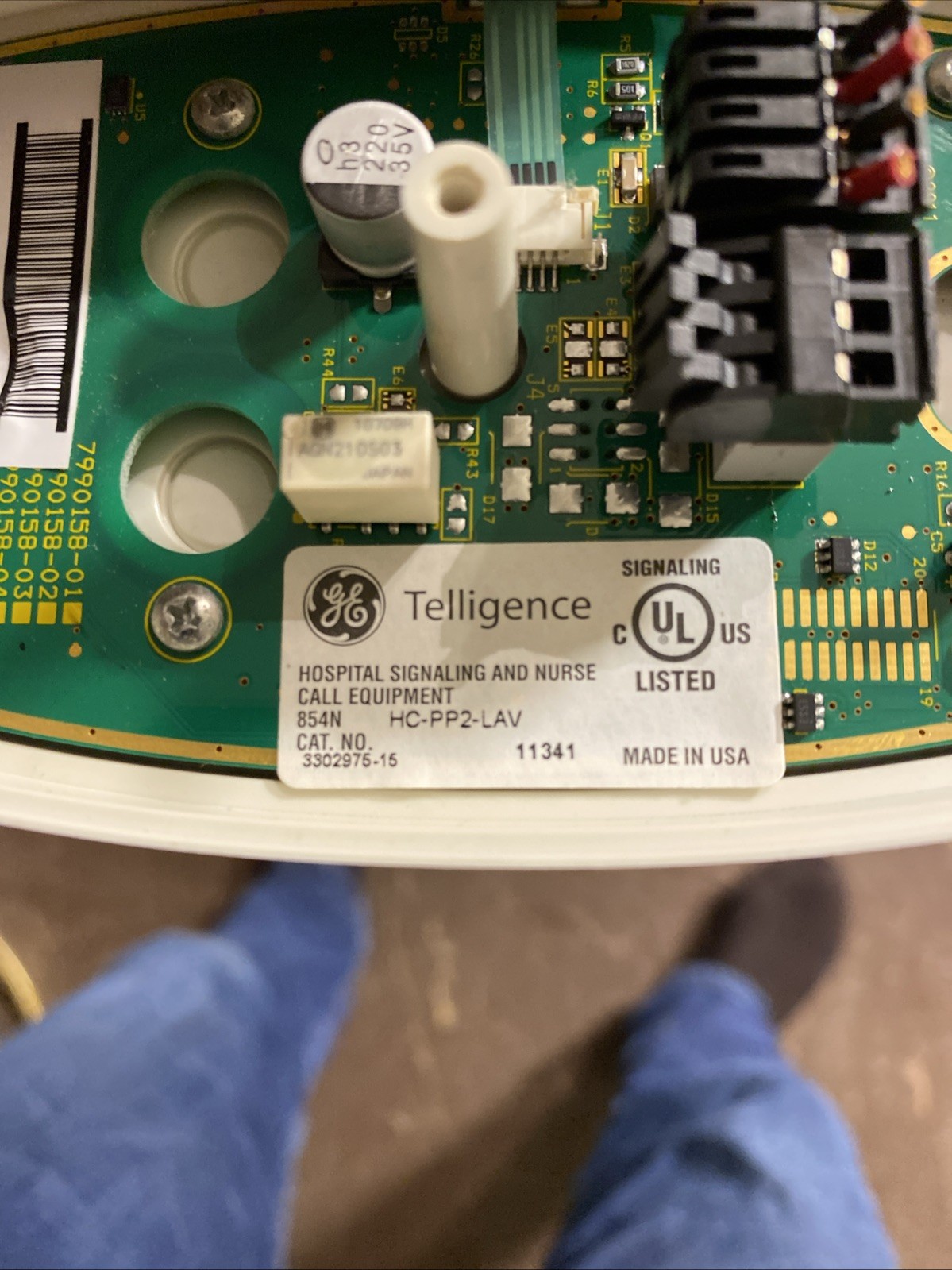GE Telligence Pull Cord Bath Station HC-PP2-LAV (used)#12