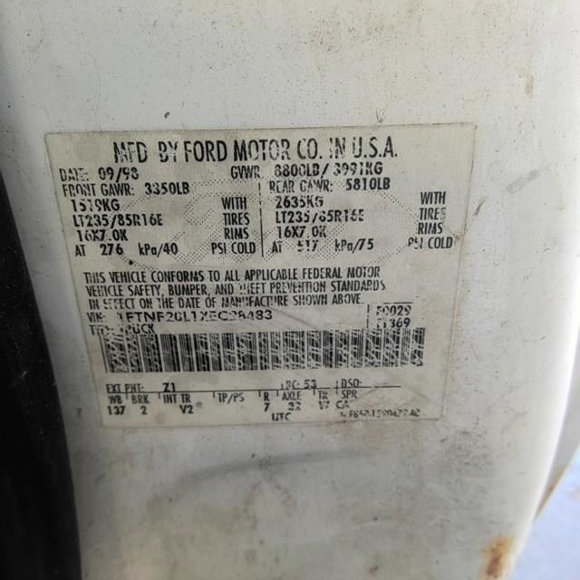 F250SD 1999 Tools 758727