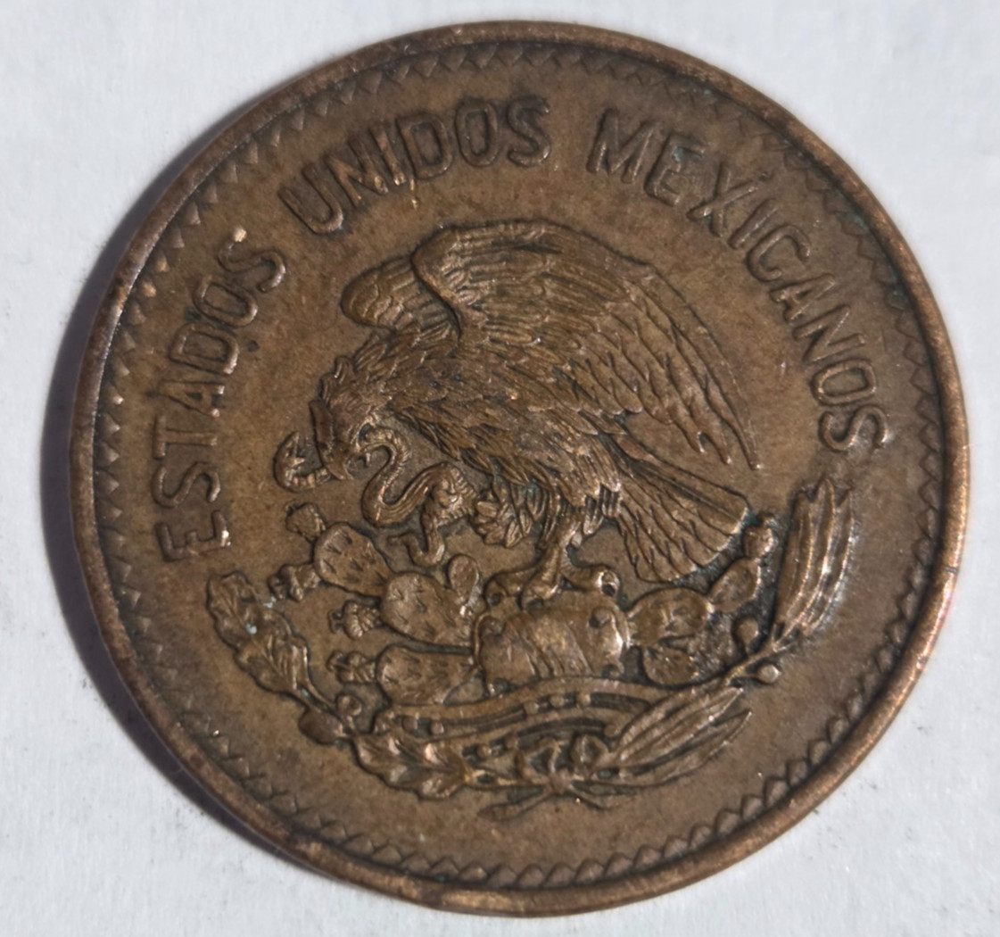 1952 Mexico 20 Centavos KM-439