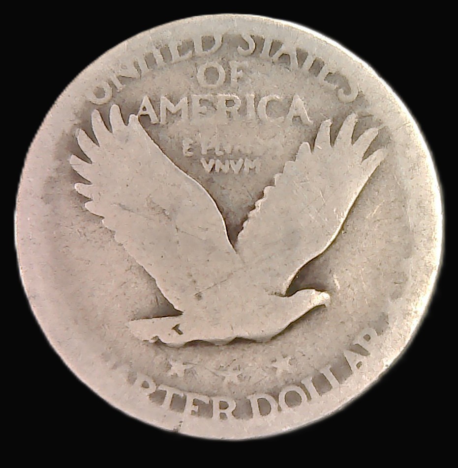 Denver Minted Standing Liberty Quarter DATELESS 90% Silver