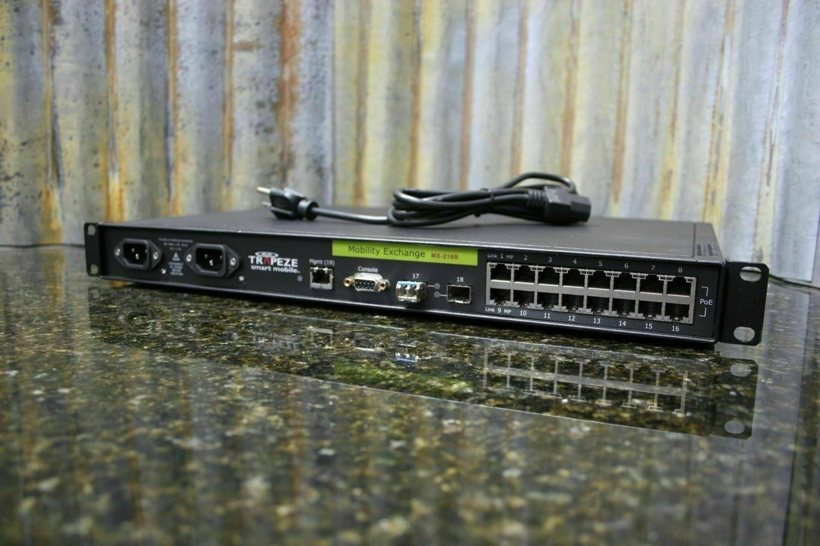 Trapeze Networks MP-216R Mobility Exchange WLAN Controller 16 POE Port FREE S&H