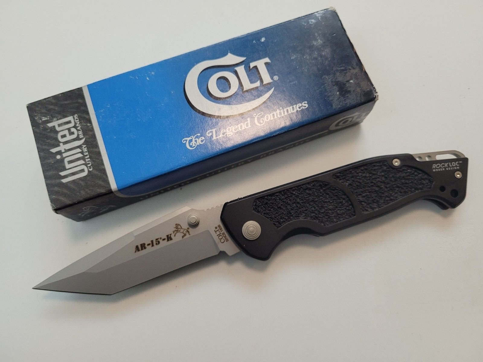 Colt CT0104BKNB  Assisted Pocket Knife - United Cutlery - Made in USA - NOS