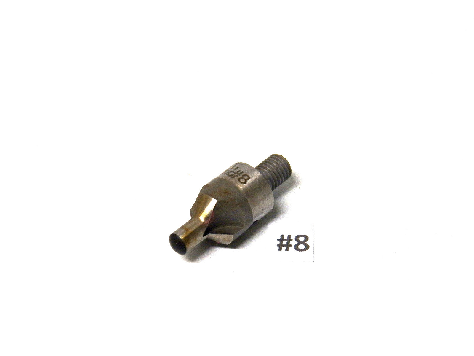 1/4-28 Threaded Countersink - #8 Pilot - Sheet Metal Tool - USA .........(2-3-1)