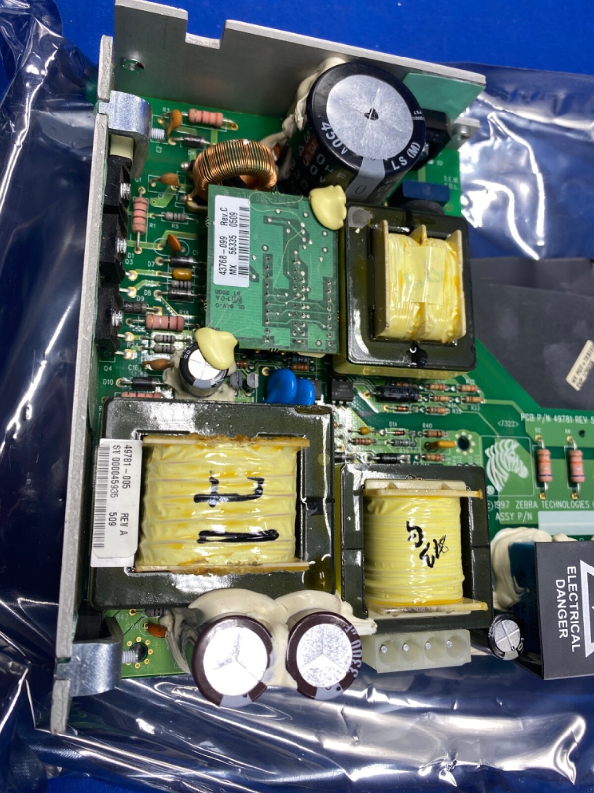 Zebra printer 140Xi III series AC power supply 49781