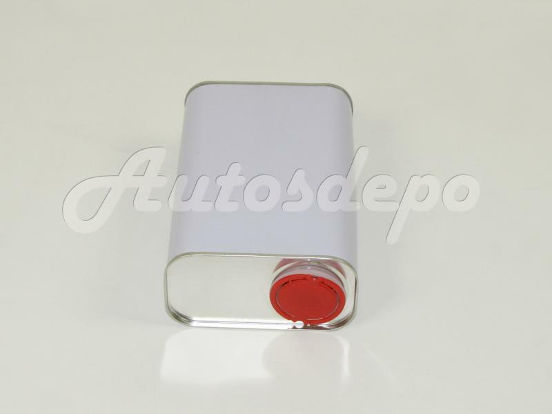 Quart (1000 ml) Rectangular Type Paint Tin Can , With Plastic Cap QTY : 6