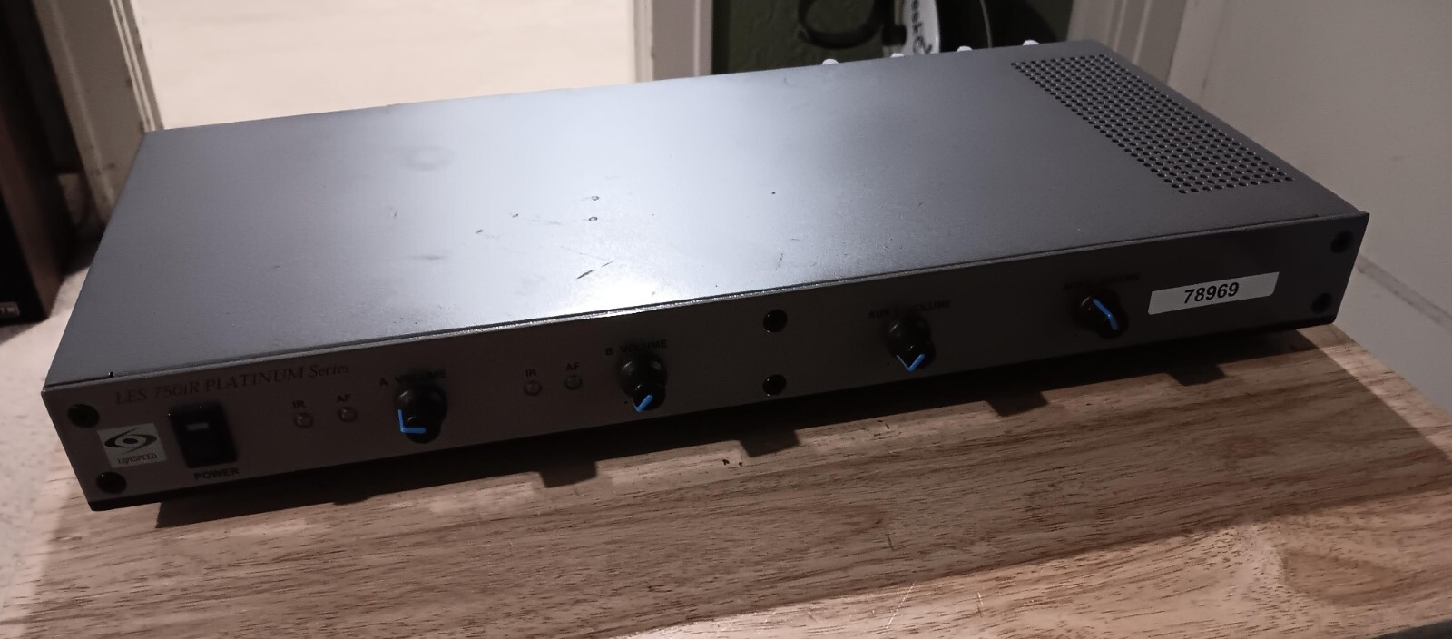 LightSPEED LES-750iR PLATINUM Series Classroom Amplifier - Untested
