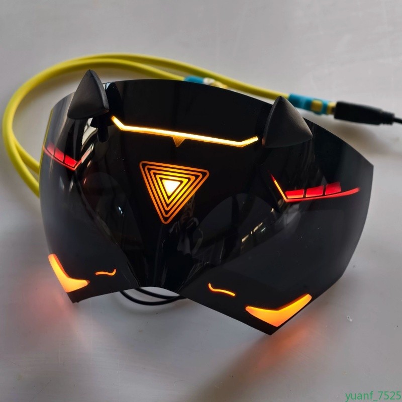 Zenless Zone Zero Trigger Cosplay High Beauty Half Face Mask Luminous Eye Mask