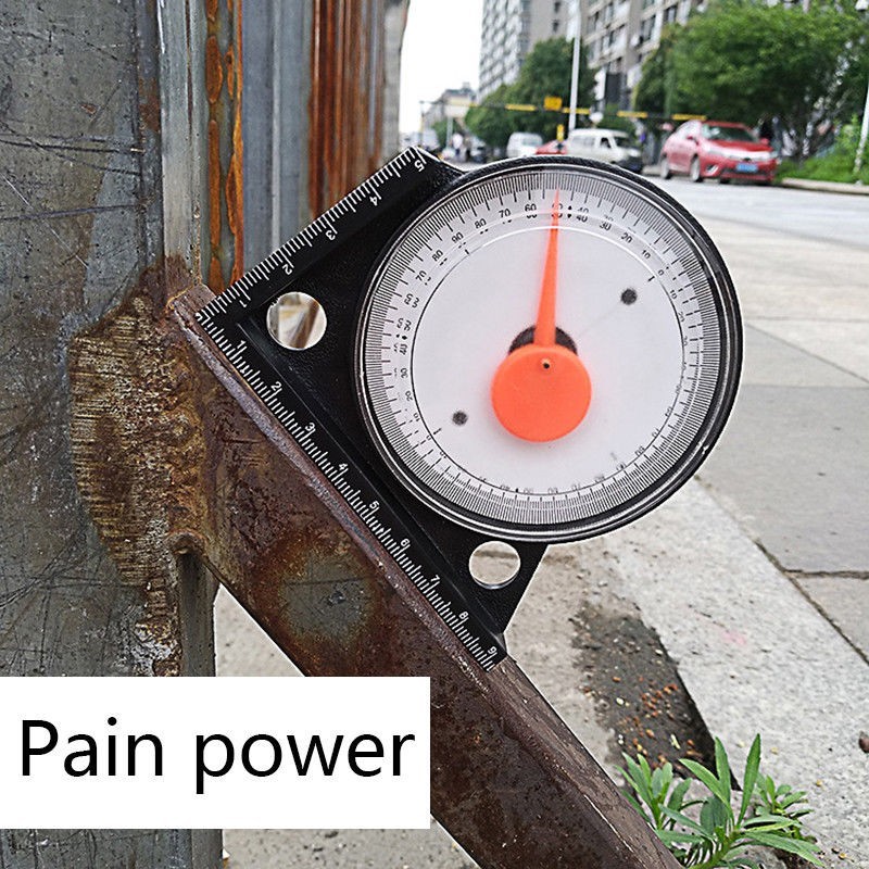 Magnetic Inclinometer Protractor Tilt Level Meter Angle Finder Clinometer