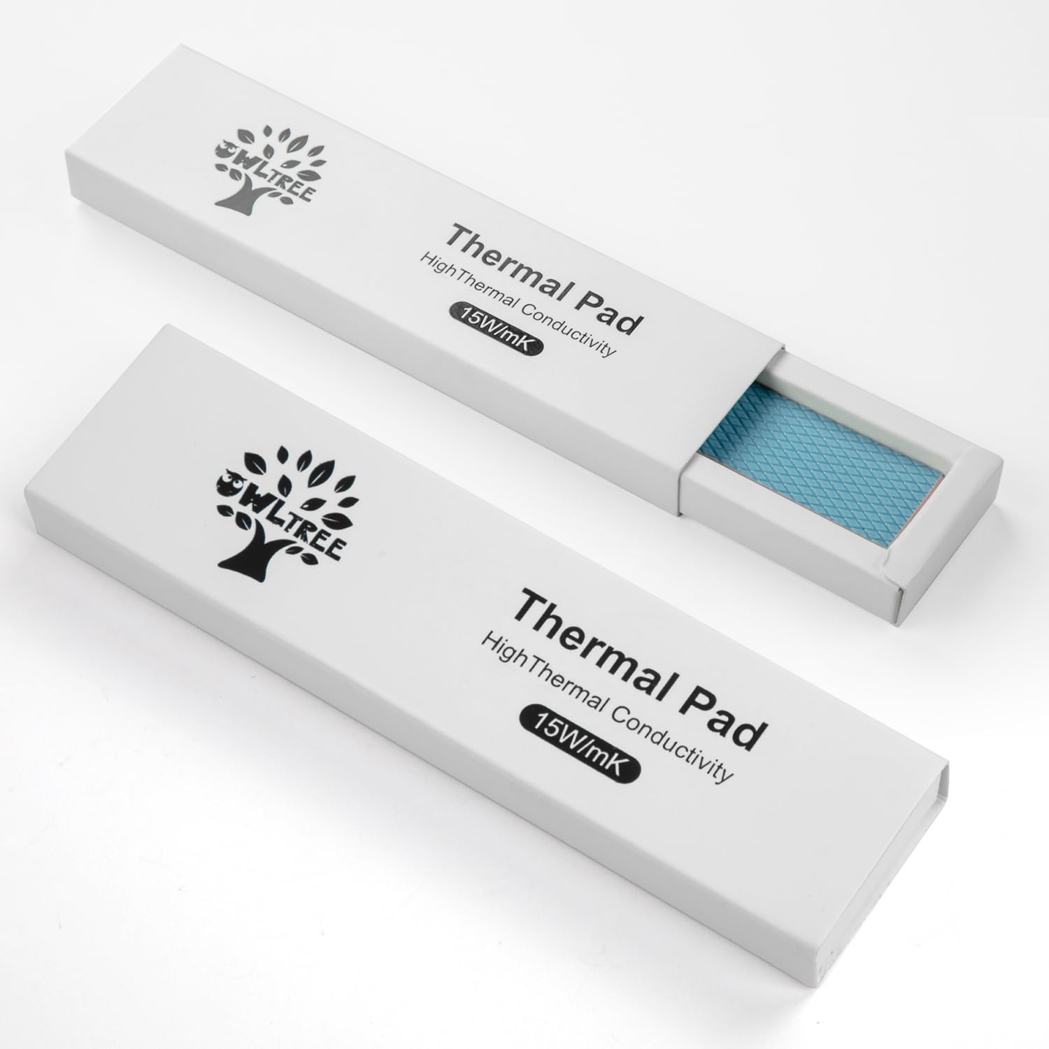 15W Thermal Pads for GPU, NVMe, CPU, SSD - 4 Pack 1mm 1.5mm Sizes