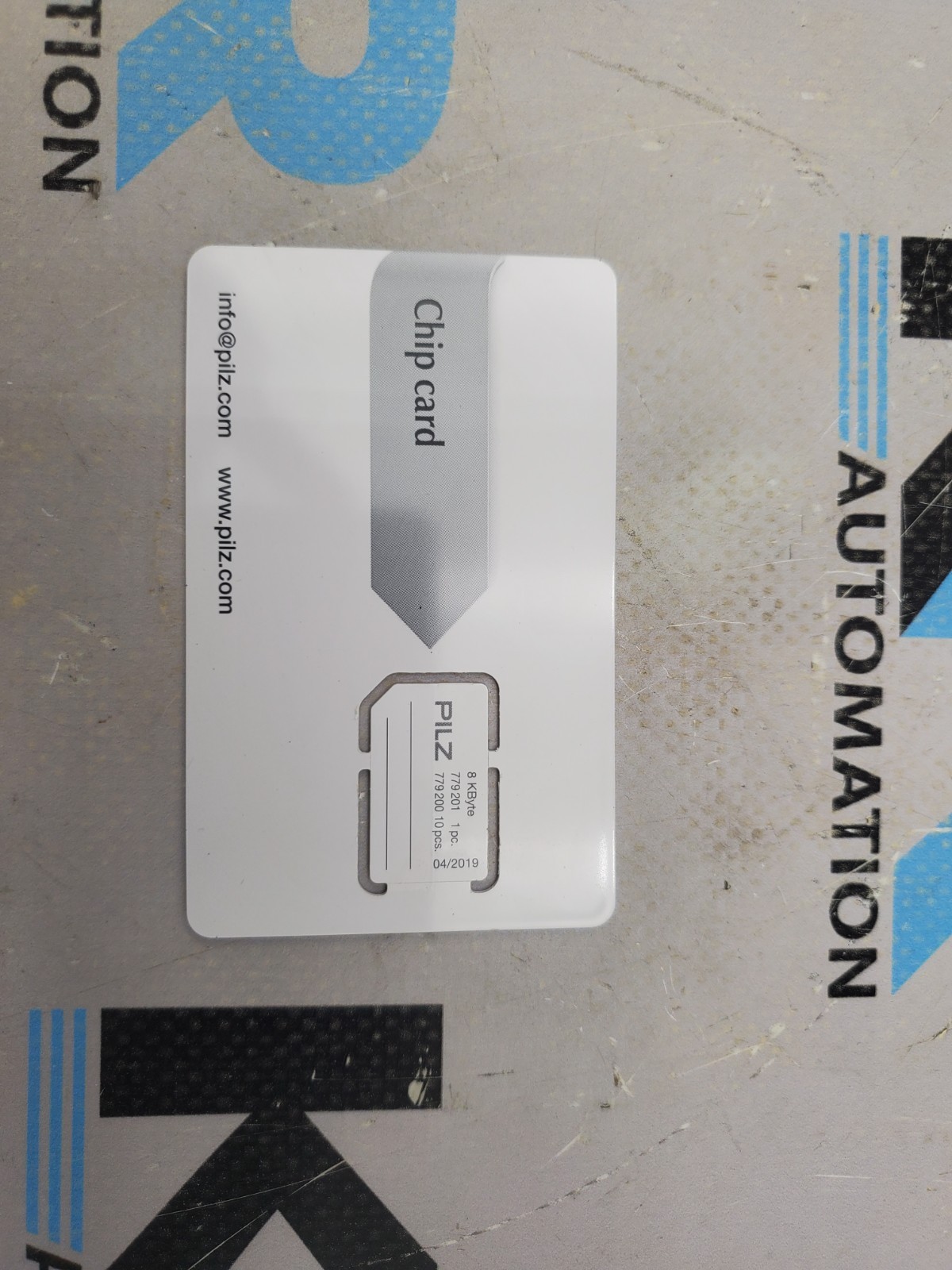 PILZ 779201 Magnetic Sensor Chip Card Memory Card
