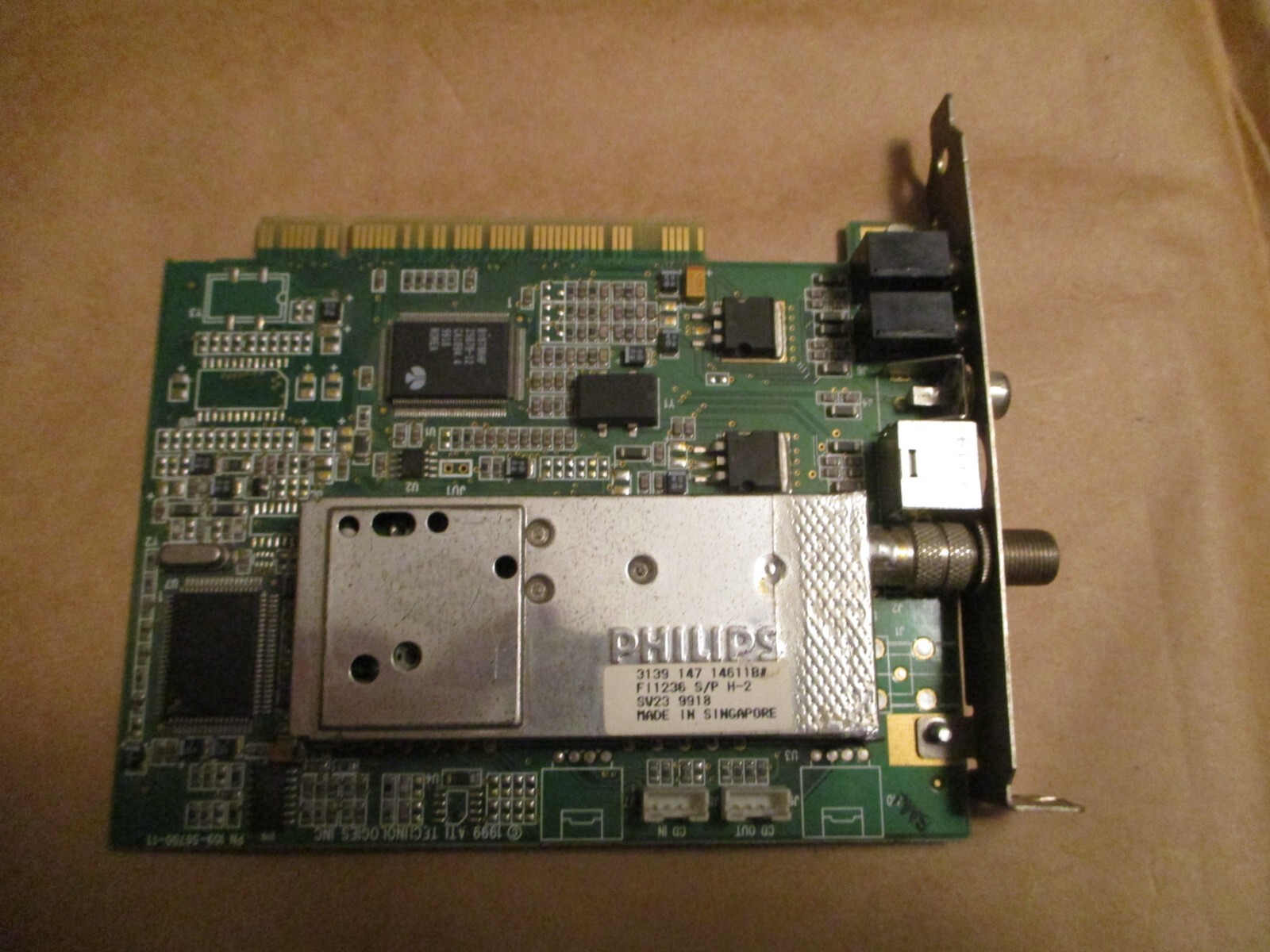 RARE PCI Video card ATI 109-56700-11 Conexant 4036 FY5 CATV S-Video 1025670313