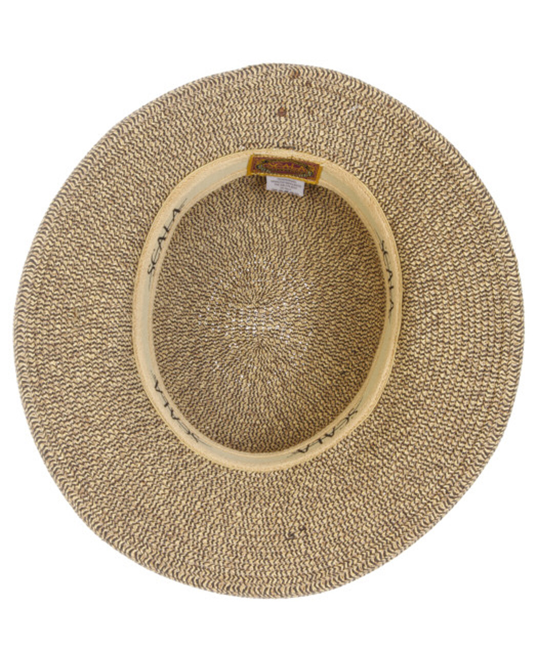 "Riviera" Women's Paper Braid Round Crown with 4" Brim Sunhat by Scala, #LP149