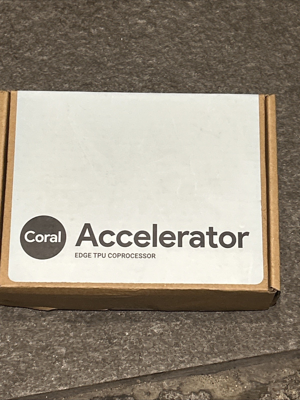 Google Coral Accelerator Edge TPU Processor Machine learning / AI Tool  WA1