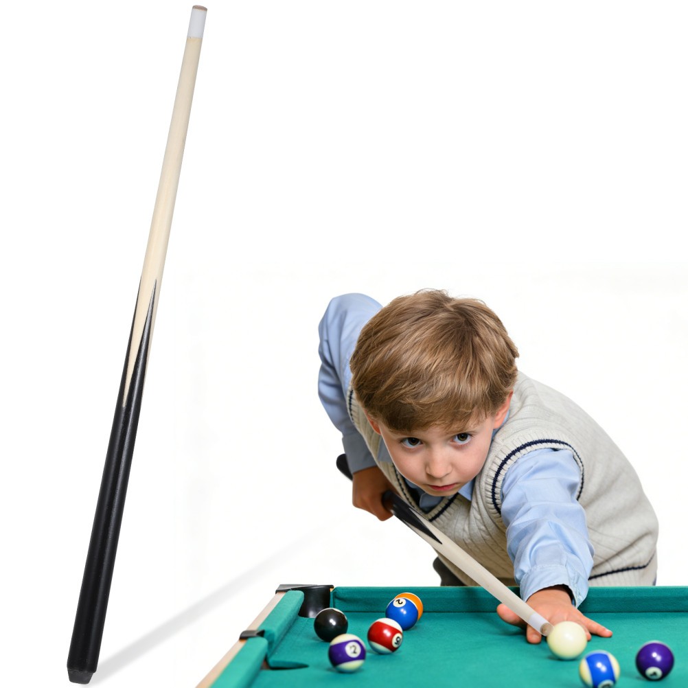 2 PCS Short Cue Gun Pool Stick 30 Pieces Billiard Cues Kids Snooker Sticks