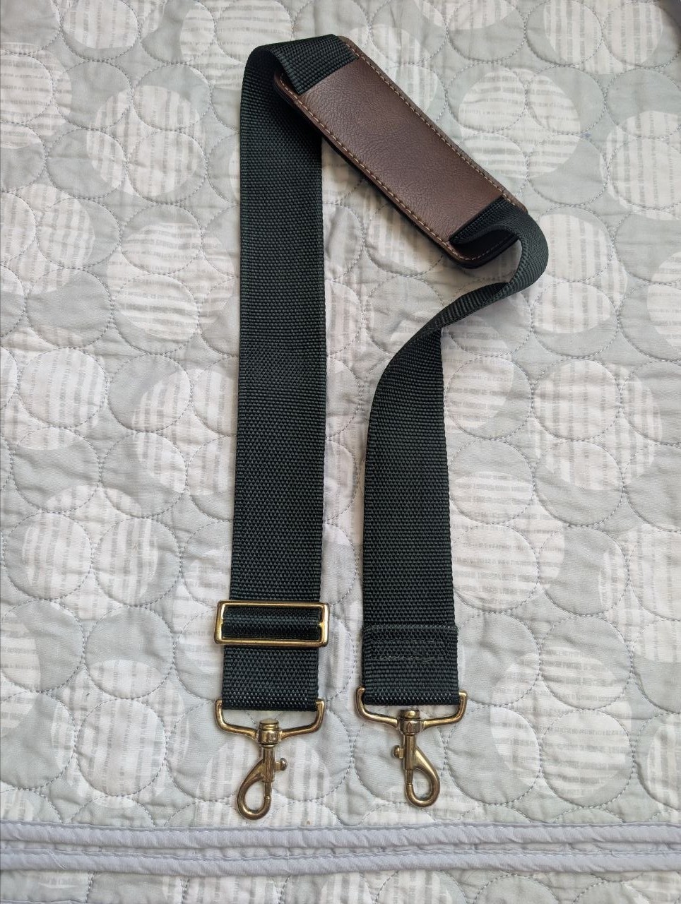 Samsonite Vintage Original Shoulder Strap Green Brown
