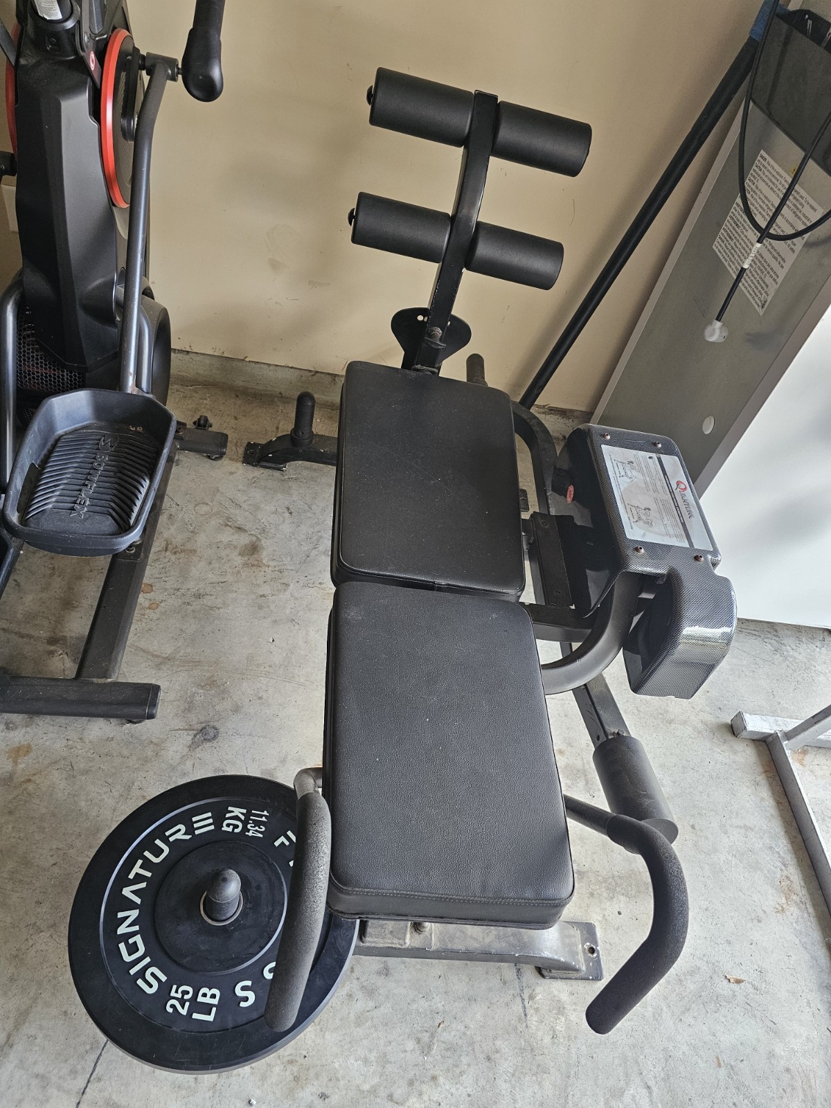 Quantilum Ab Machine Strength Trainer Home Gym Workout Equipment