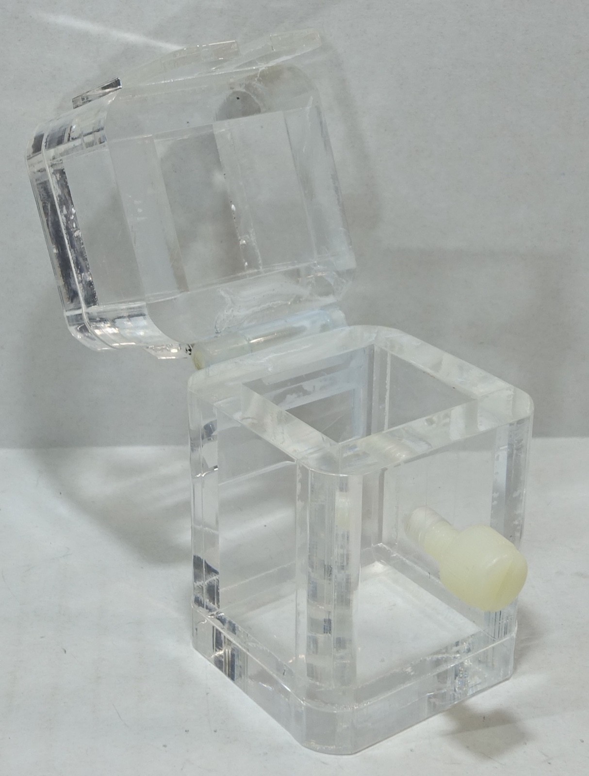 Acrylic Beta Radiation Shielding Sample Holder Box Storage
