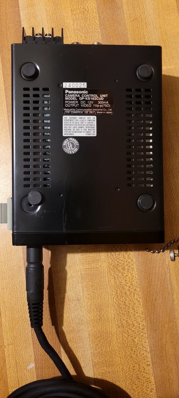 Panasonic Camera Control Console GP-KS162UD with GP-AD22TA head