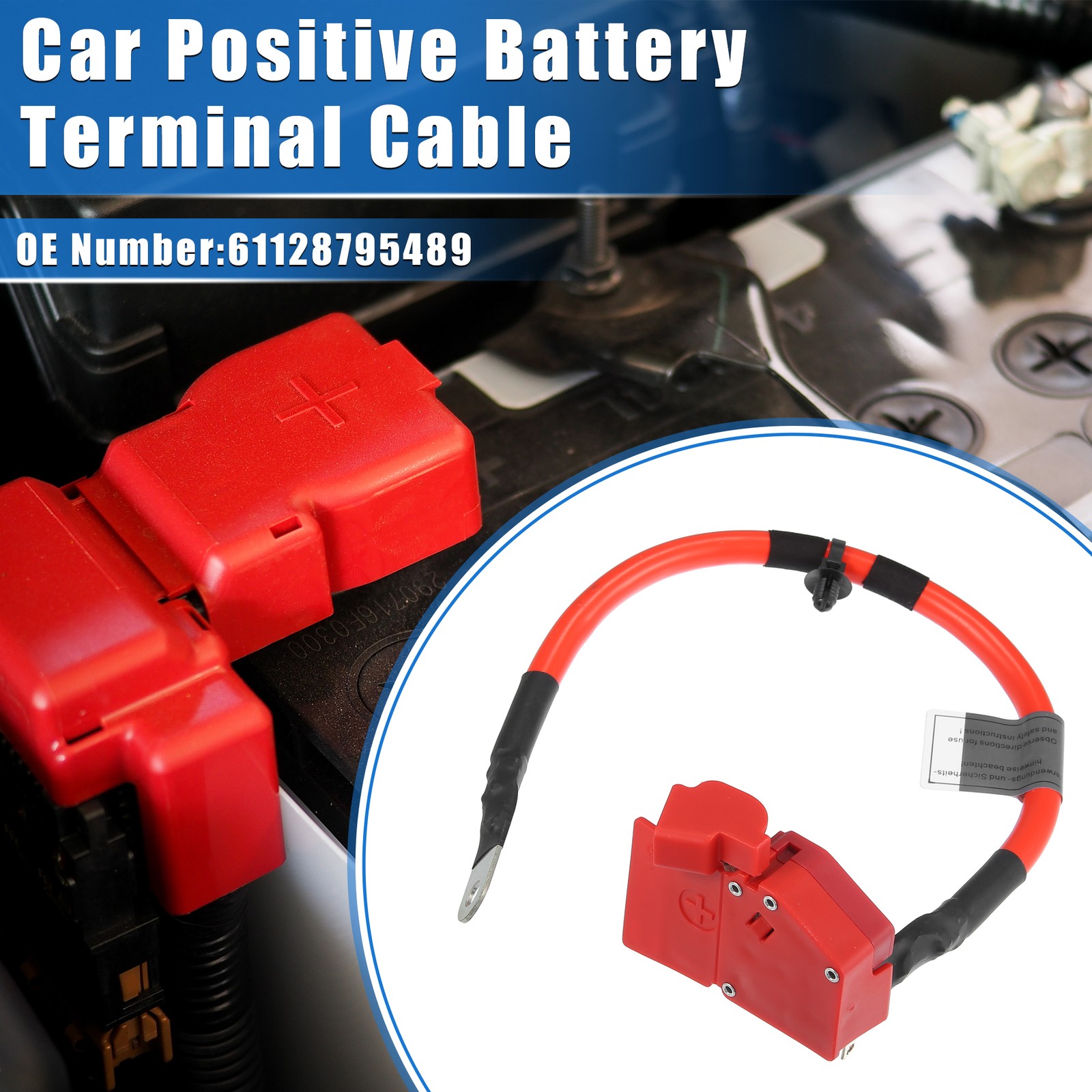 Car Positive Battery Terminal Cable No.61128796155 for BMW 330i 330i xDrive G20