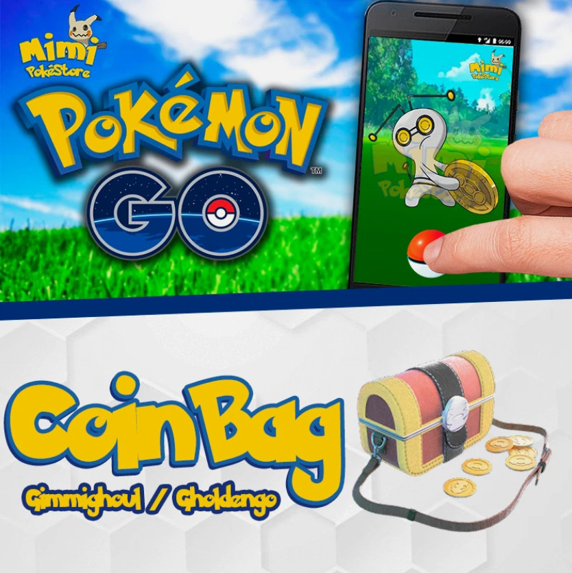 Coin Bag - Pokemon GO - Gimmighoul / Gholdengo