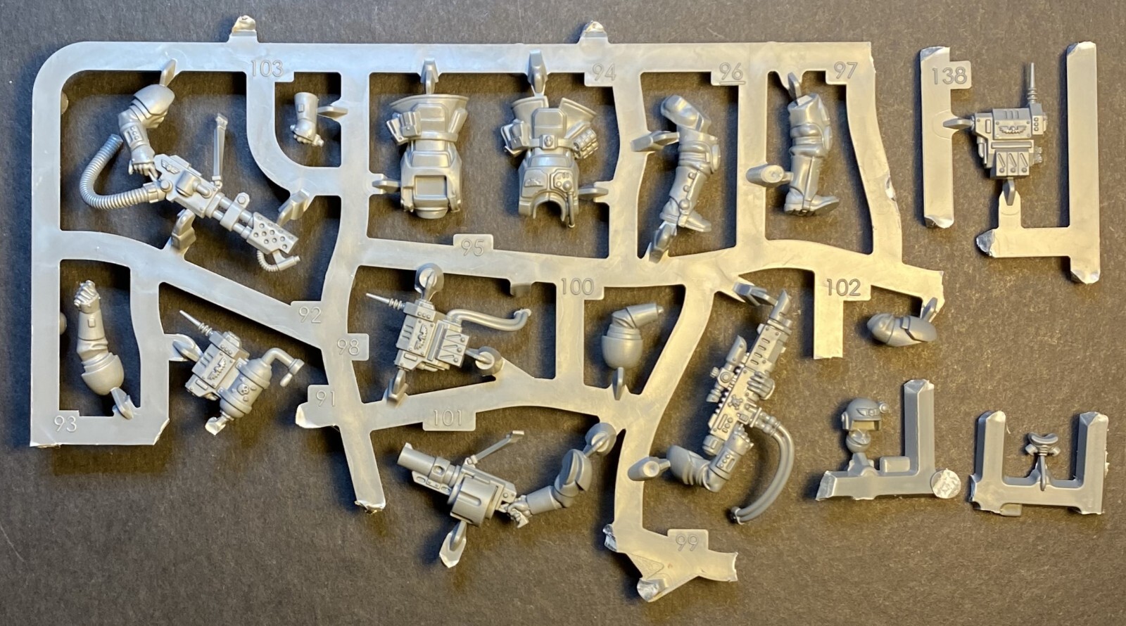 Kasrkin Gunner C Grenade Launcher Kill Team Kasrkin Warhammer 40k - NoS (x1)