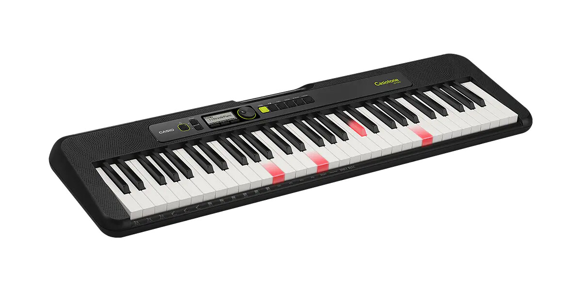 Casio LK-S250 Casiotone 61-Key Lighted-Key Keyboard w/ Adjustable Stand