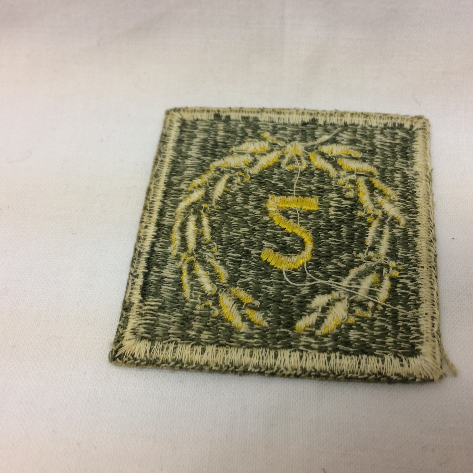 Vintage Military Patch Army Meritorious Unit Award 2 Olive Variant 2nd