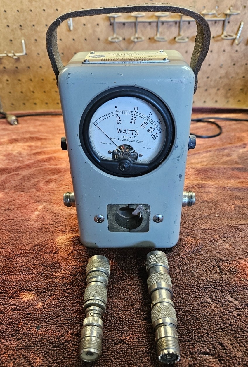 Bird Metter For Cb./HAM Radio Model 43 Watt Metter Comes With The Connectors