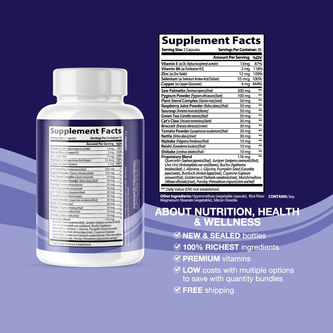 Flowforce Max- Prostate Support- 60 Capsules