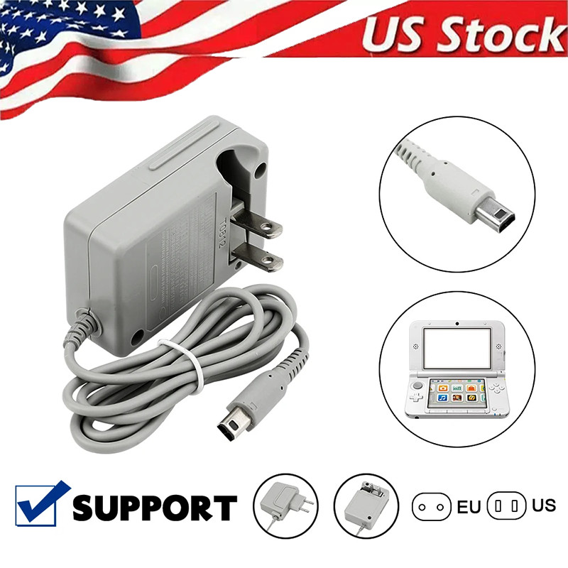 AC Adapter Home Wall Charger Cable for Nintendo DSi/ 2DS/ 3DS/ DSi XL System