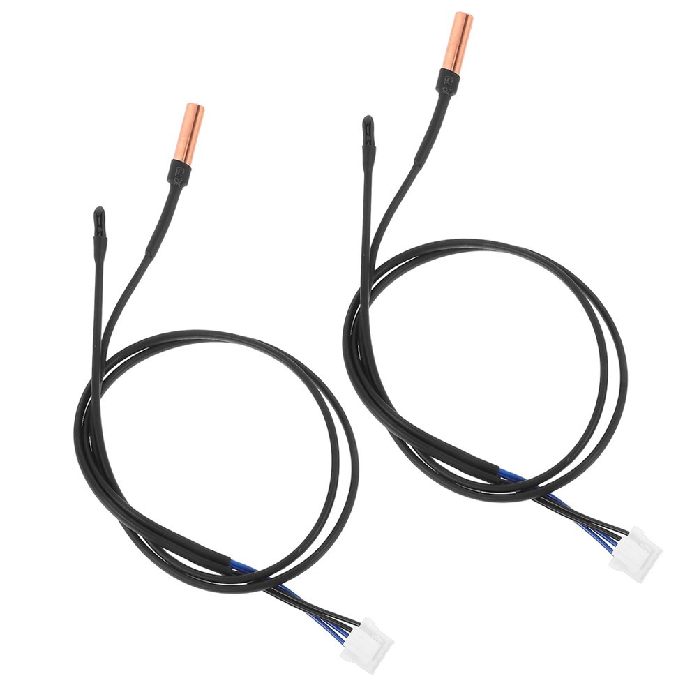 2 Pcs Sensitive Air Conditioner Thermistor Probe 5k Ohm Epoxy Temperature Sensor