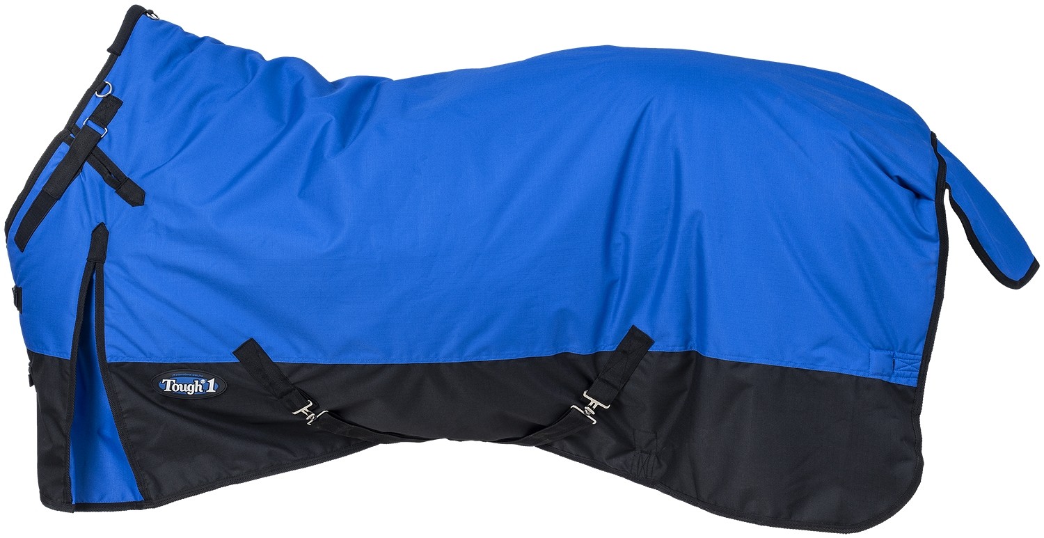 Winter Horse Snuggit Turnout Blanket - 600D - 250 Grams - Sz 51" to 84" - Blue