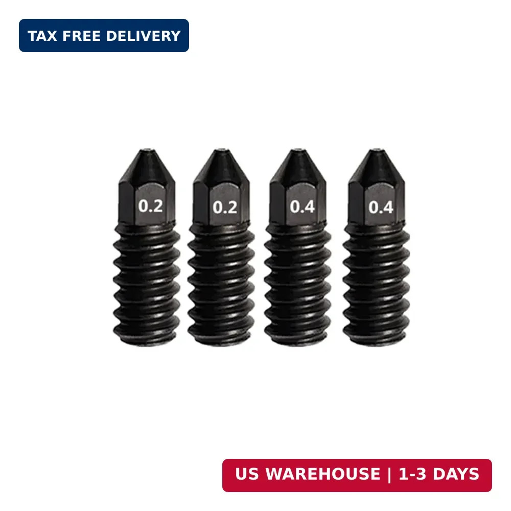 Hardened Steel Nozzles for Bambu Lab A1/A1 Mini,Quick Replacement Extruder Hoten