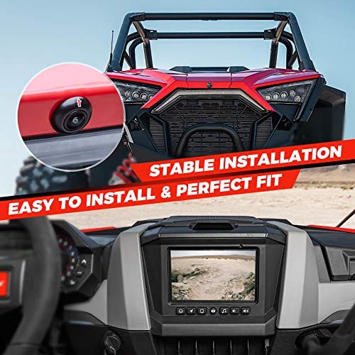 PRO XP Front Camera Kit, 720P HD Wide 170-Degree Visual Angle for 7 inch Ride