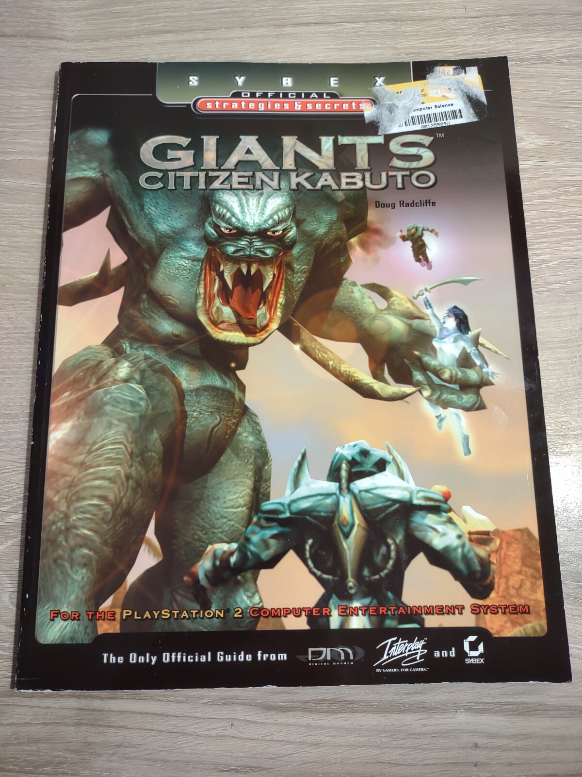 Giants Citizen Kabuto Strategy Guide Book for PS2 - Playstation 2