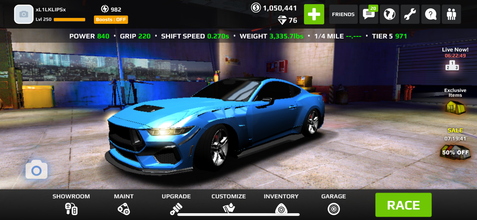 Rush Racing 2 In-game Vehicle. 6-8$ each