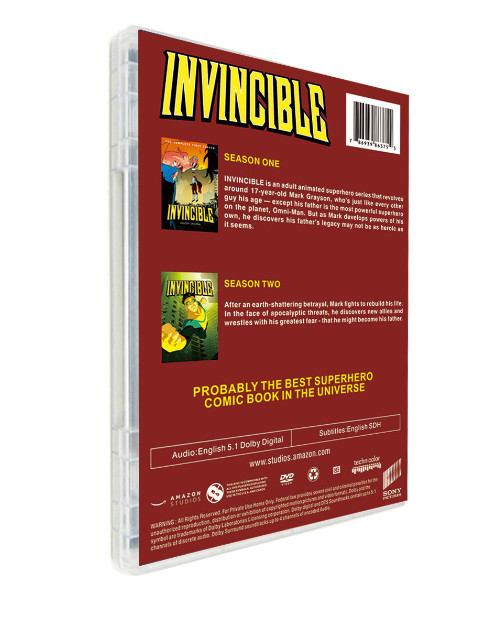 Invincible SEASON1-2(Box Set)Brand New