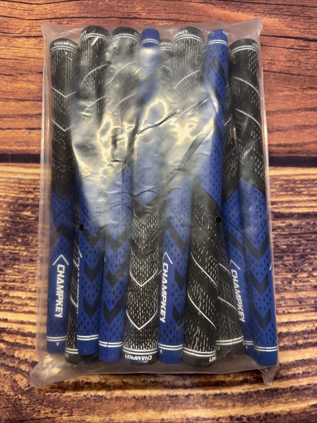 CHAMPKEY Premium Rubber Golf Grips 13 Pack | High Traction and Feedback Rubber G