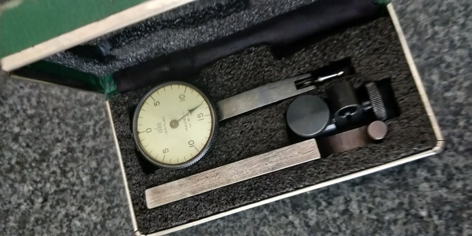 TESTED!! FEDERAL Dial Test Indicator .001" Model One USA MADE