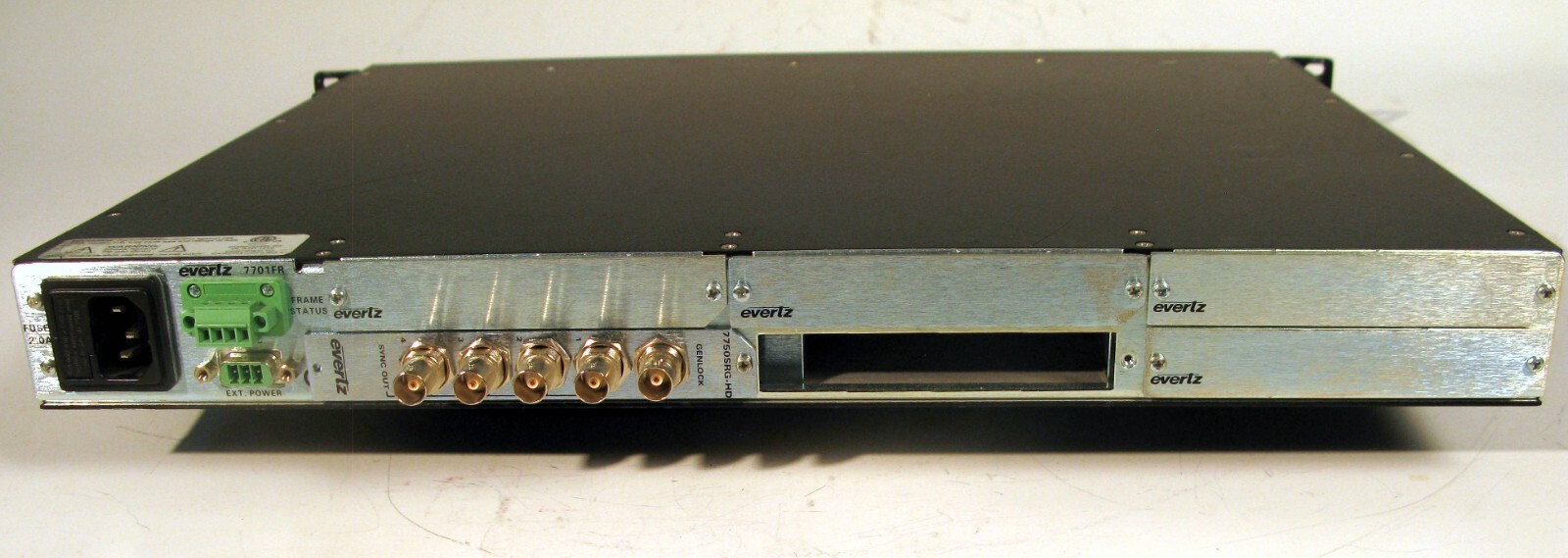 Evertz 7750SRG-HD Tri Level Sync Generator 7701 Multi Frame 7700 IPS