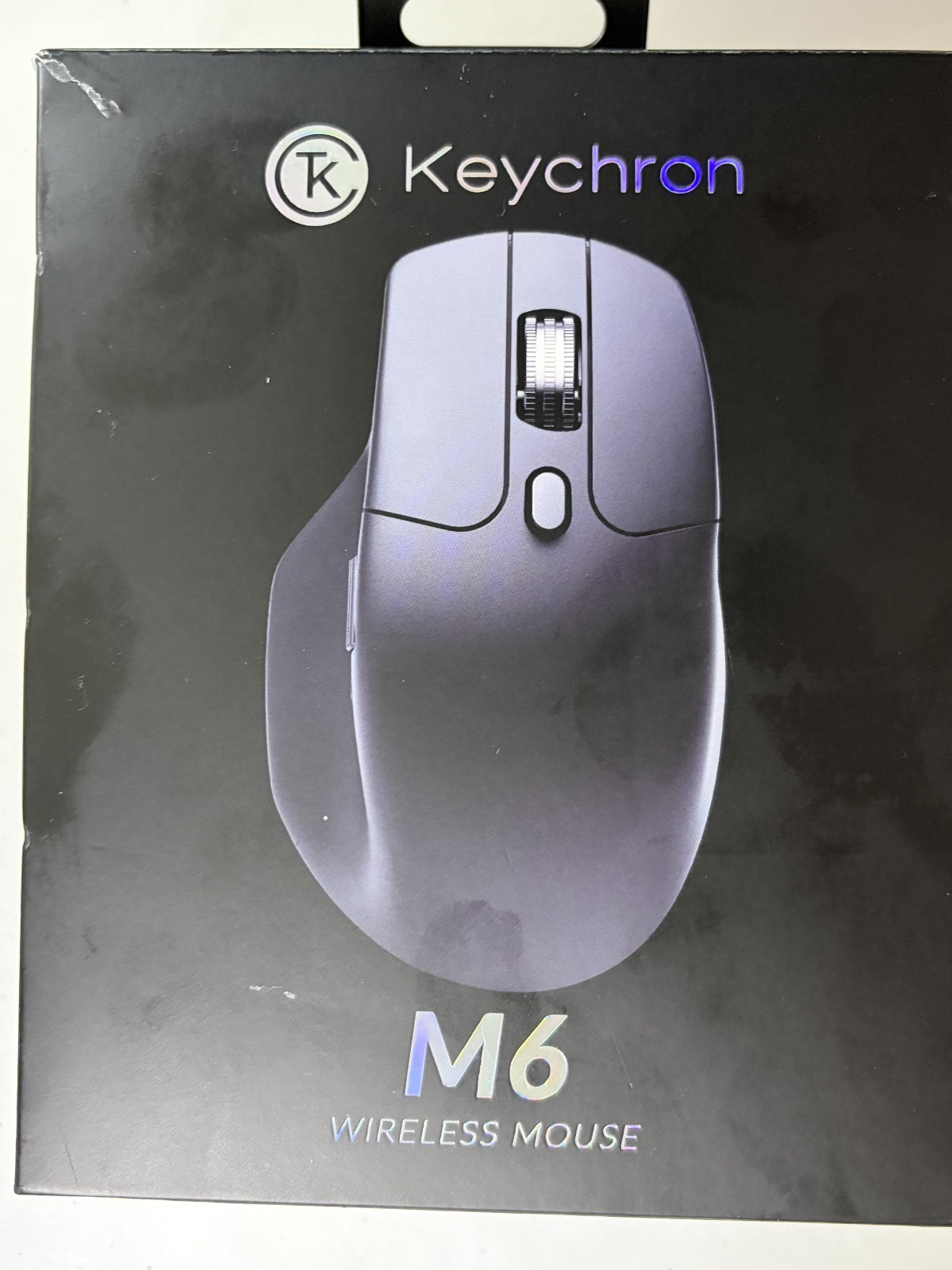 Keychron - M6 Ergonomic  Wireless Laser Mouse w/ Macro Button