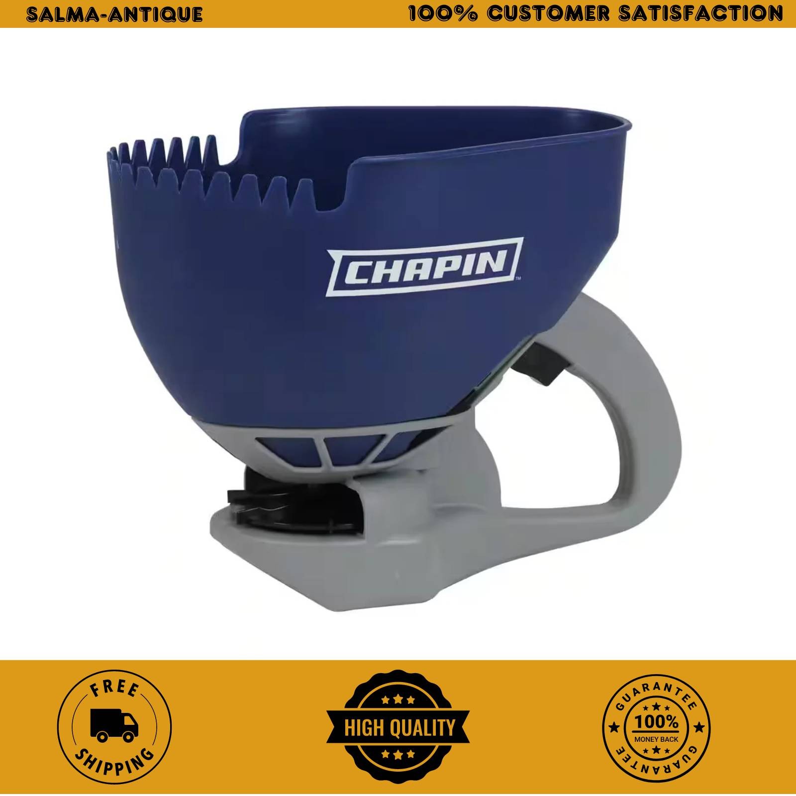 0.8 Gal./3 L Hand Crank Salt Spreader