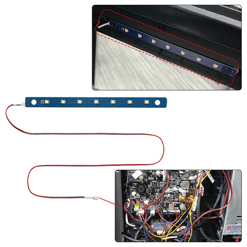 3D Printer LED Light Strip Light Board For FLASHFORGE Adventurer 5M Pro