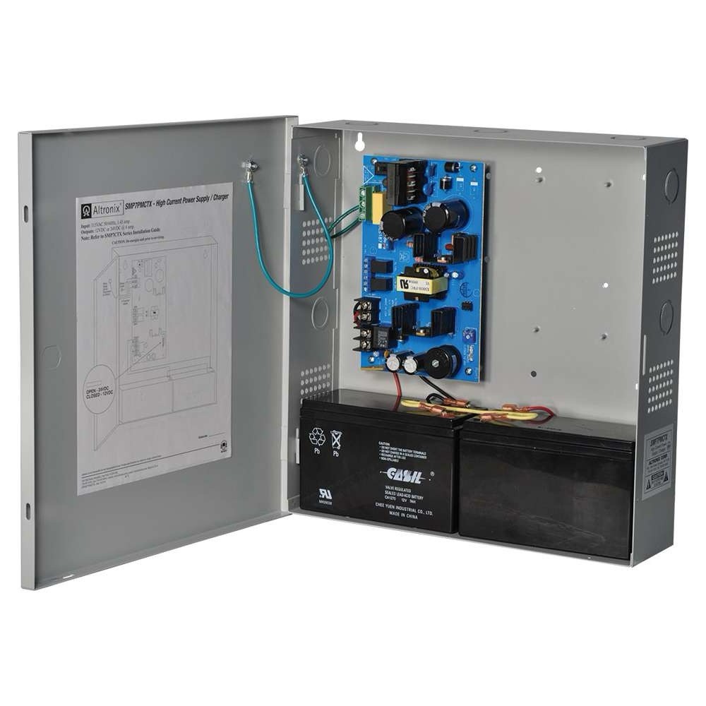 Altronix SMP7PMCTX Supervised Power Supply Battery Charger Enclosure Box